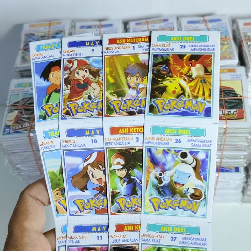 5x32 (160 pcs) KWARTET TEBAL RENCENG kwartet besar mainan kartu