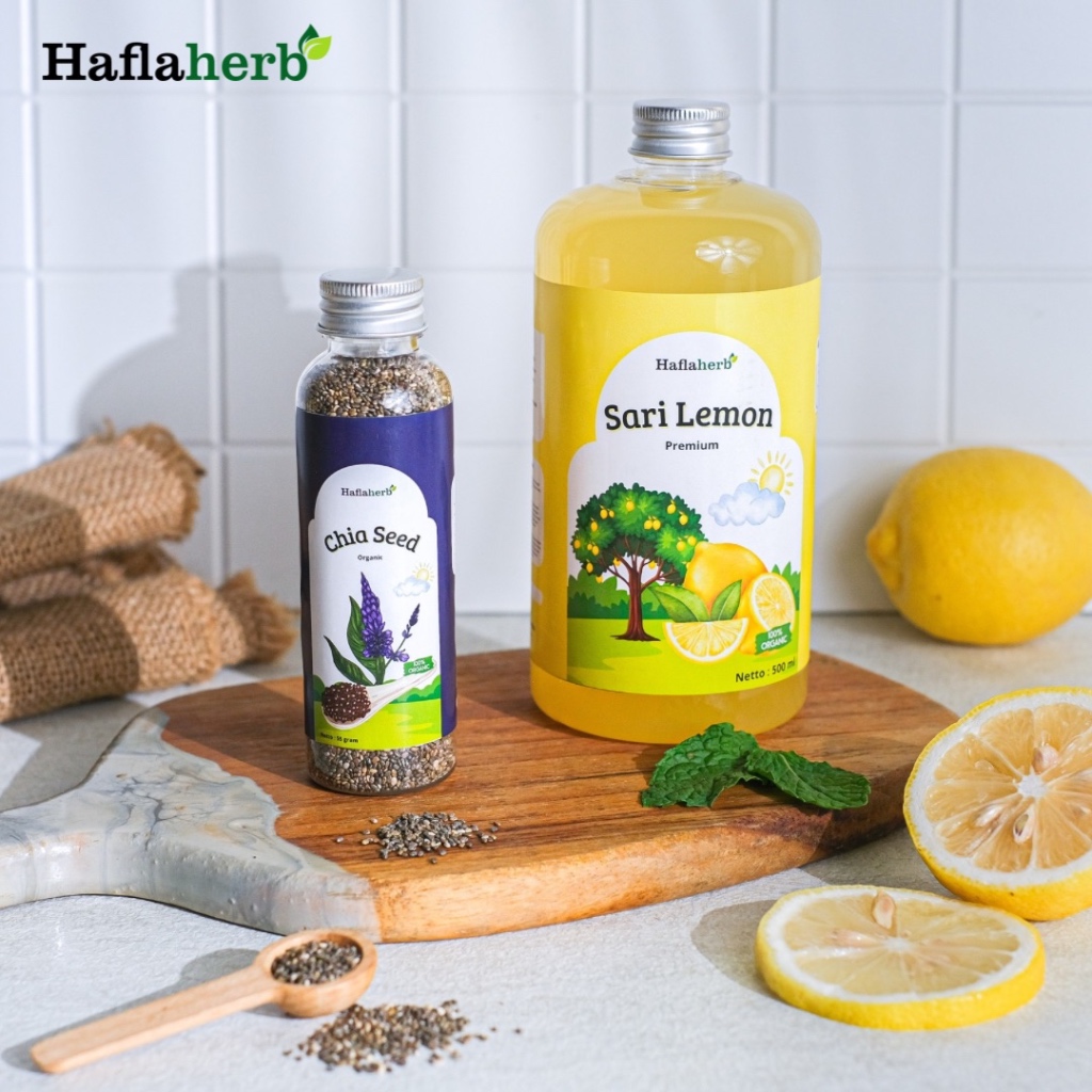 

Paket 2 in 1 Diet Detox Sari Lemon Chia Seed Original Premium