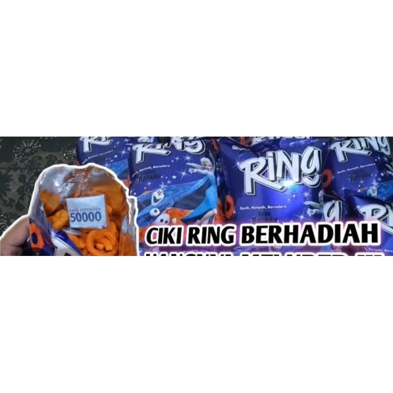 

10 pcs ciki hadiah ring kemasan 15gr