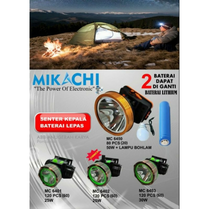 Senter Kepala Mikachi