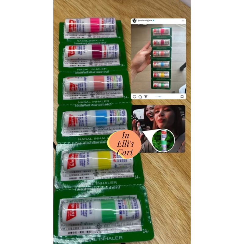 Poy Sian Inhaler 100% original thailand, inhaler viral lisa blackpink