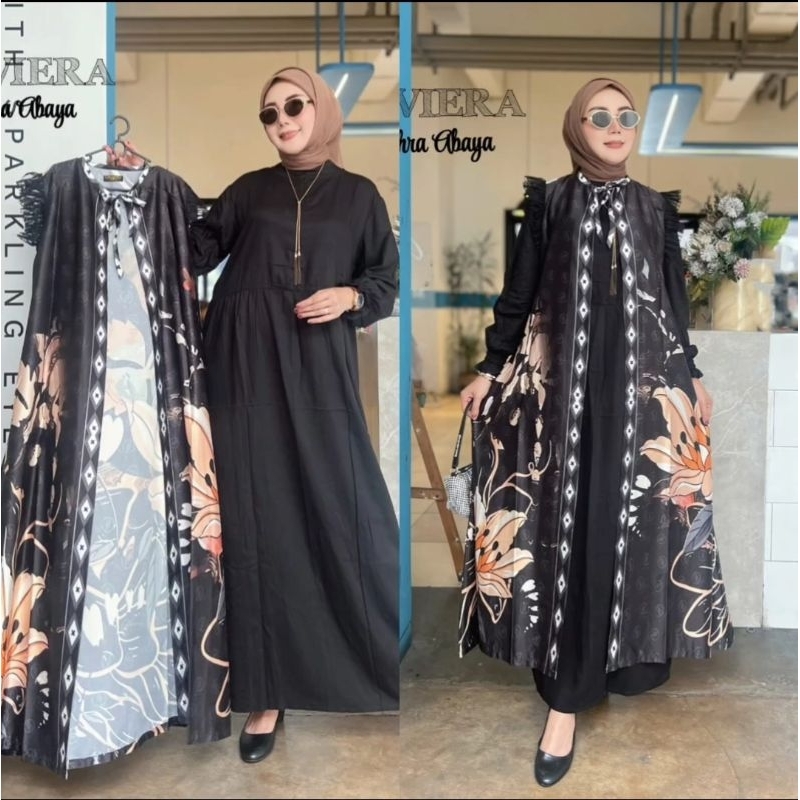 Zahra Abaya Zaviera Set