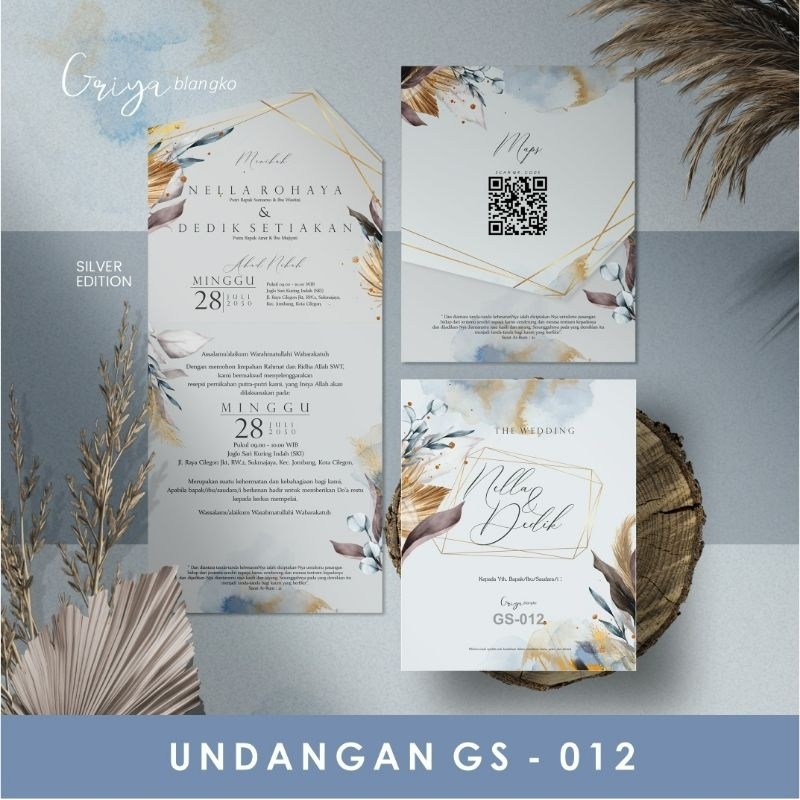 

UNDANGAN PERNIKAHAN GS012
