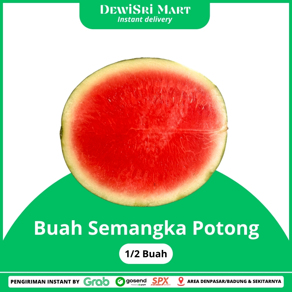 

Buah Semangka Potong 1/2 Buah - Dewi Sri Mart
