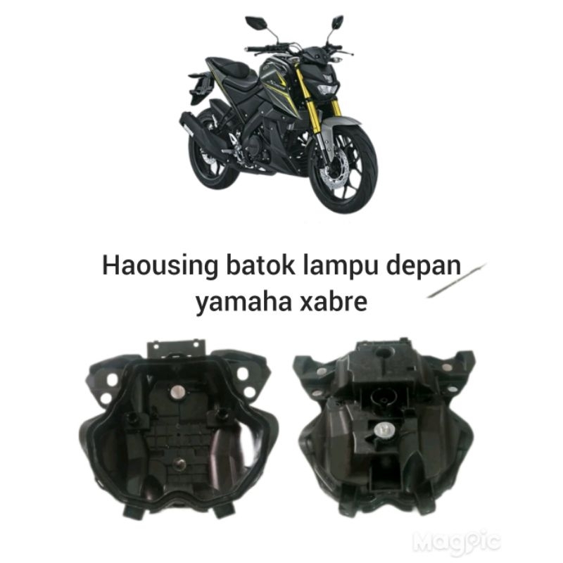 housing batok lampu depan yamaha xabre