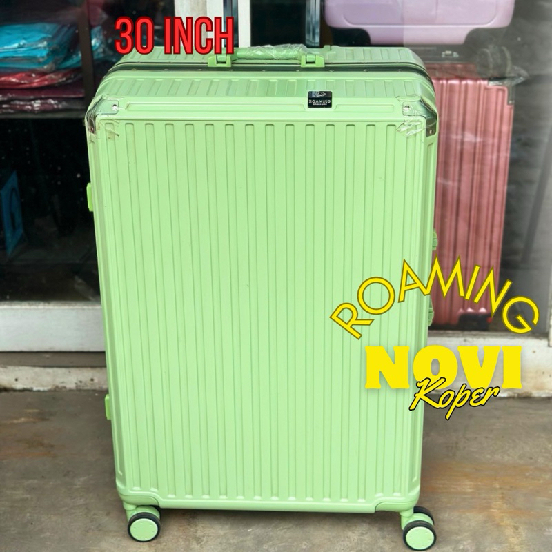 KOPER ROAMING 30 INCH POLYCARBONATE ENGSEL LOCK ANTI PECAH BAGASI SIZE, FREE KARDUS & BUBBLE WARP 10