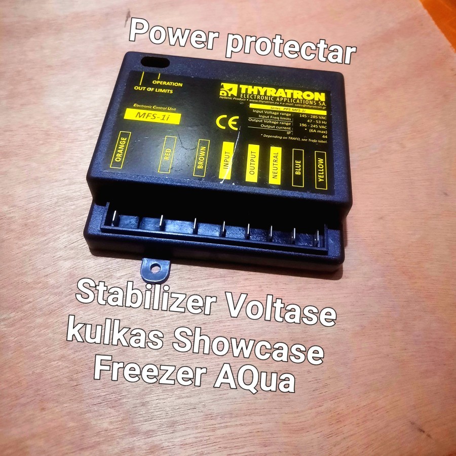 Poeer Protectar Stabilizer Voltase kulkas Showcase Freezer AQua