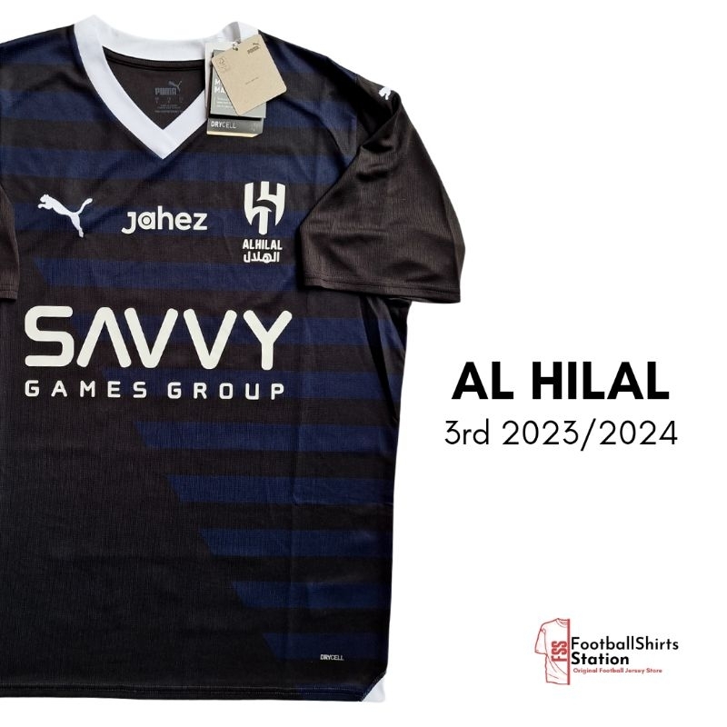 Jersey Al Hilal 3rd 2023/2024 Nameset Neymar Original