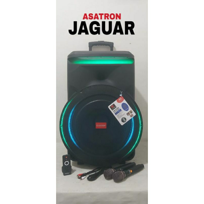 Speaker Asatron 18inch JAGUAR Asatron 18 inch Speaker 18 in speaker karaoke senam portable