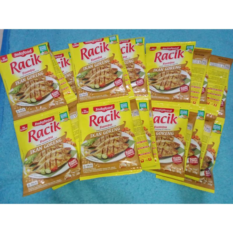 

bumbu racik ikan goreng praktis 1 renceng isi 10 pcs