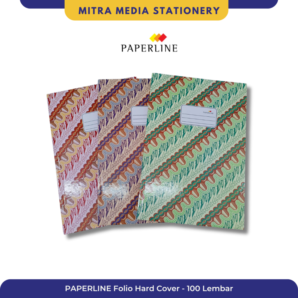 

Paperline Buku Folio Nota Batik Hard Cover 100 Lembar | PCS