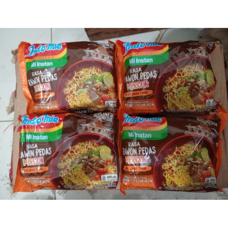 

Indomie Rasa Rawon Pedas Mercon 1 dus