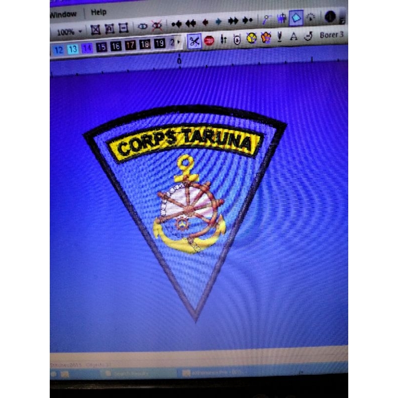 bordir corps taruna
