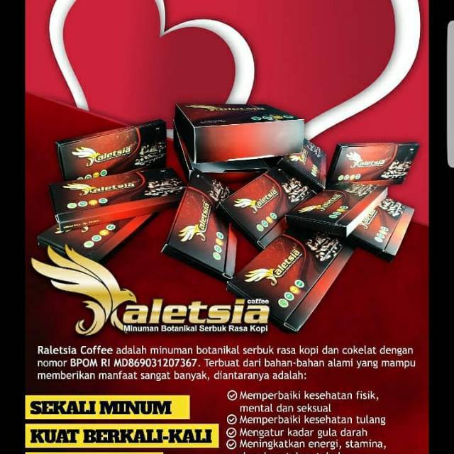 

Raletsia Coffee Minuman Botannik Serbuk Rasa Kopi