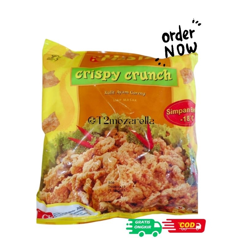 

Crispy crunchy kulit ayam goreng 300gr