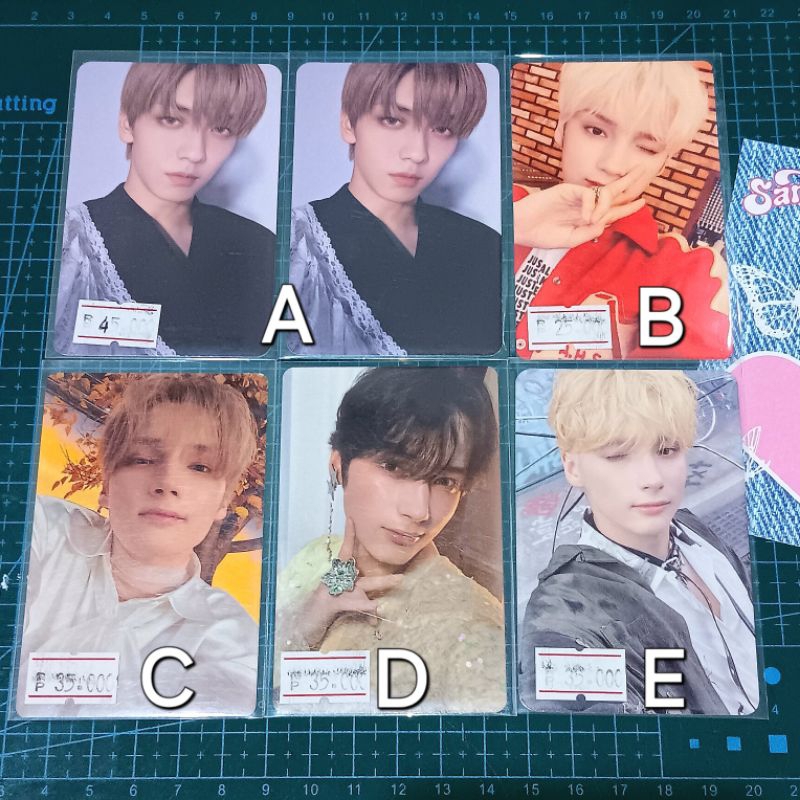 OFFICIAL PHOTOCARD TOMORROW X TOGETHER (TXT) - CHOI SOOBIN - HEUNINGKAI - DECO KIT - TEMPTATION - TH