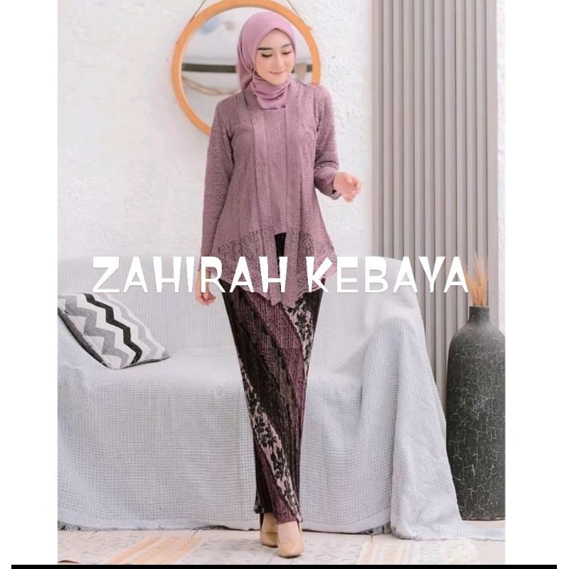 Setelan kutu baru mika/kutu baru modern/kutu baru brokat Malika/kebaya wisuda / kebaya pesta/ kebaya