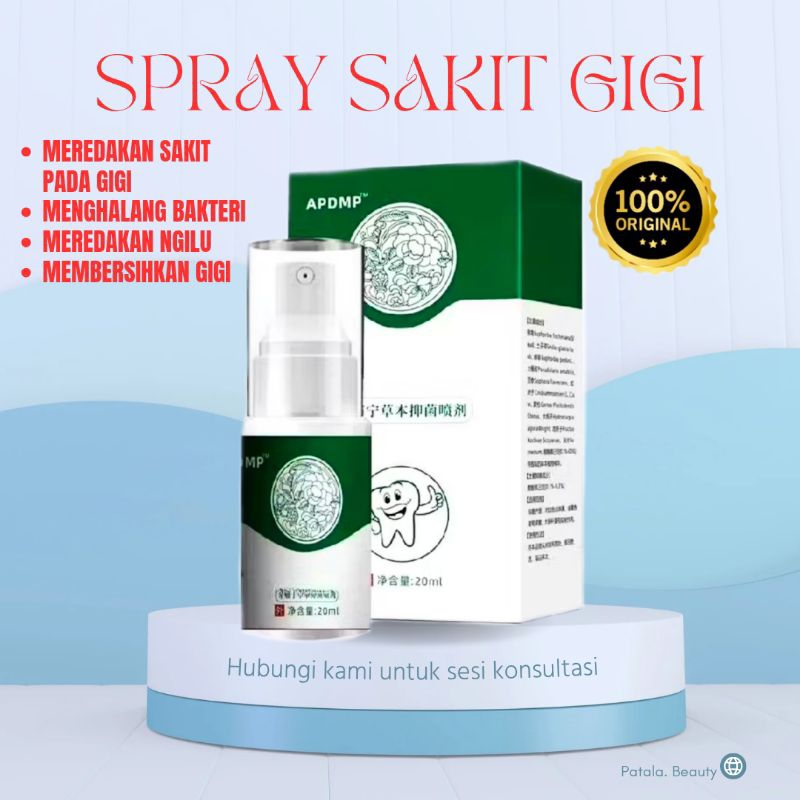 SEMPROTAN PEREDA SAKIT GIGI NYERI GIGI BERLUBANG NGILU GUSI BENGKAK GIGI SENSITIF HERBAL CINA COD