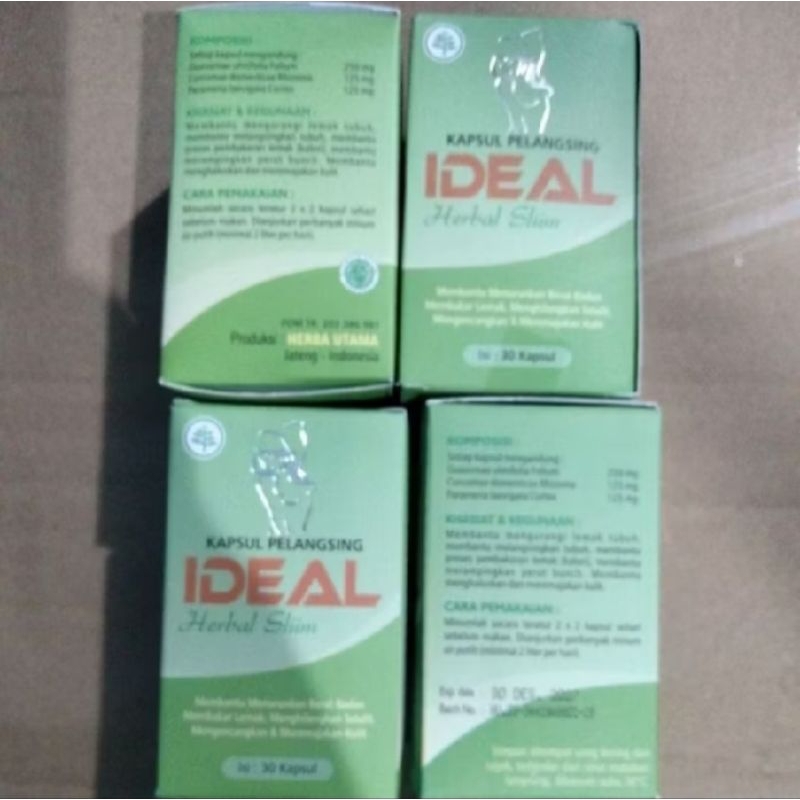 

ideal herbal slim (pelangsing tubuh alami)