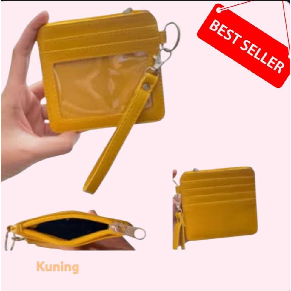 Dompet kartu praktis 7 slot dompet id card dompet id card multifungsi