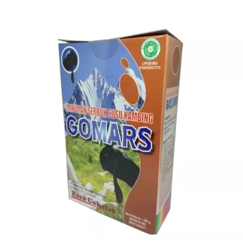 

gomars susu kambing rasa coklat 200 gr