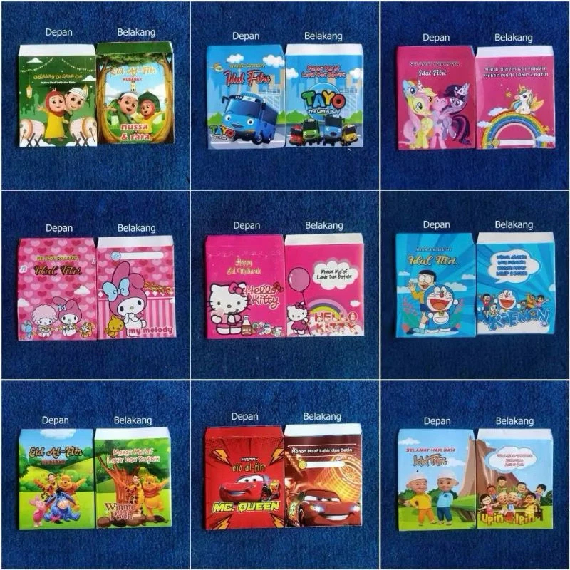 

Isi 10 Amplop Lebaran ISLAMI & KARTUN (Pilih Variasi)