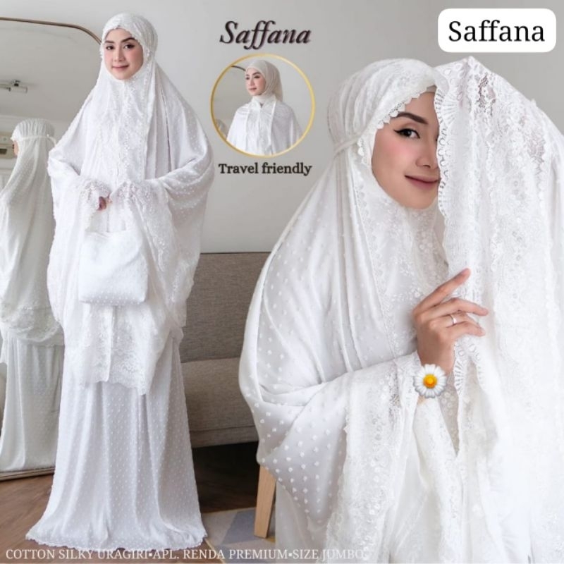 Mukena Cotton Silky Uragiri Armani Silk Dobby