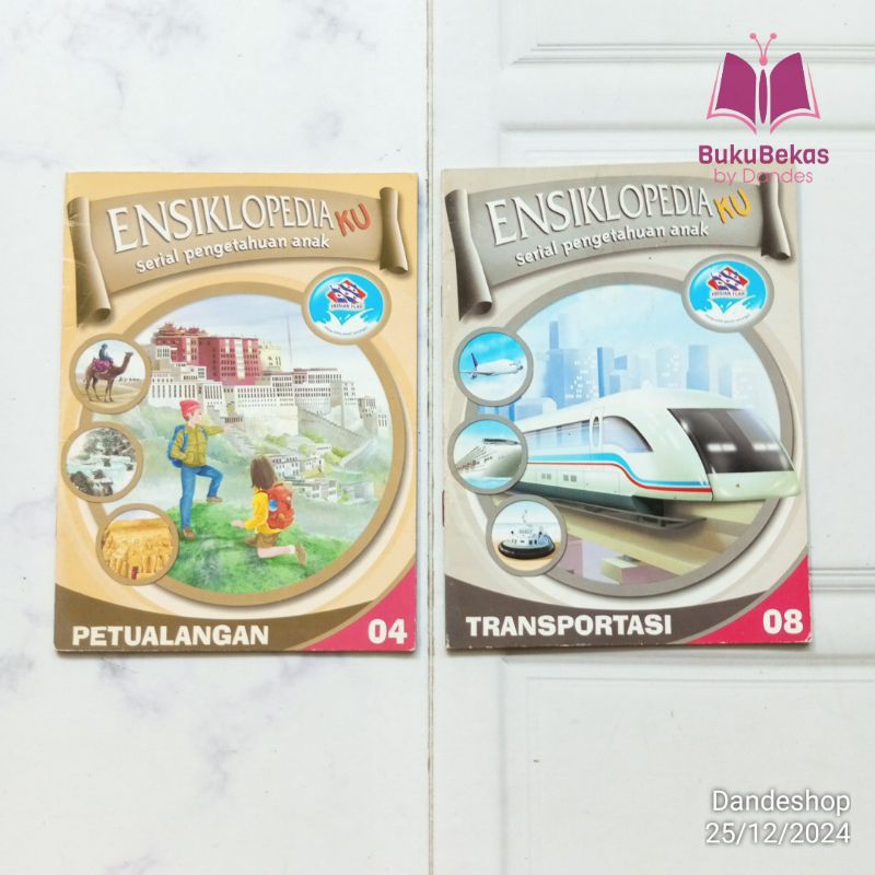 ENSIKLOPEDIA KU Frisian Flag - serial pengetahuan anak - Petualangan dan Transportasi - Buku Pengeta