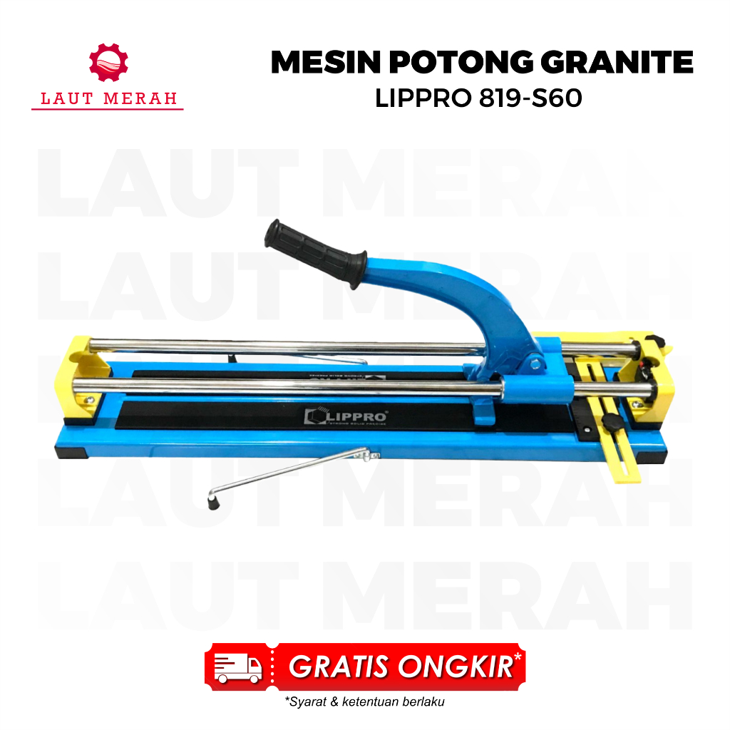 ALAT POTONG/DORONG KERAMIK GRANIT MEJA TILE CUTTER HIOSI HIOSHI 600MM LIPPRO