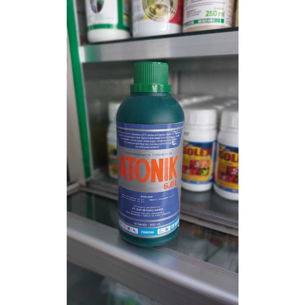PUPUK CAIR ATONIK 6.0L 100ML 250ML 500ML (ZPT) Zat Pengatur Tumbuh Tanaman