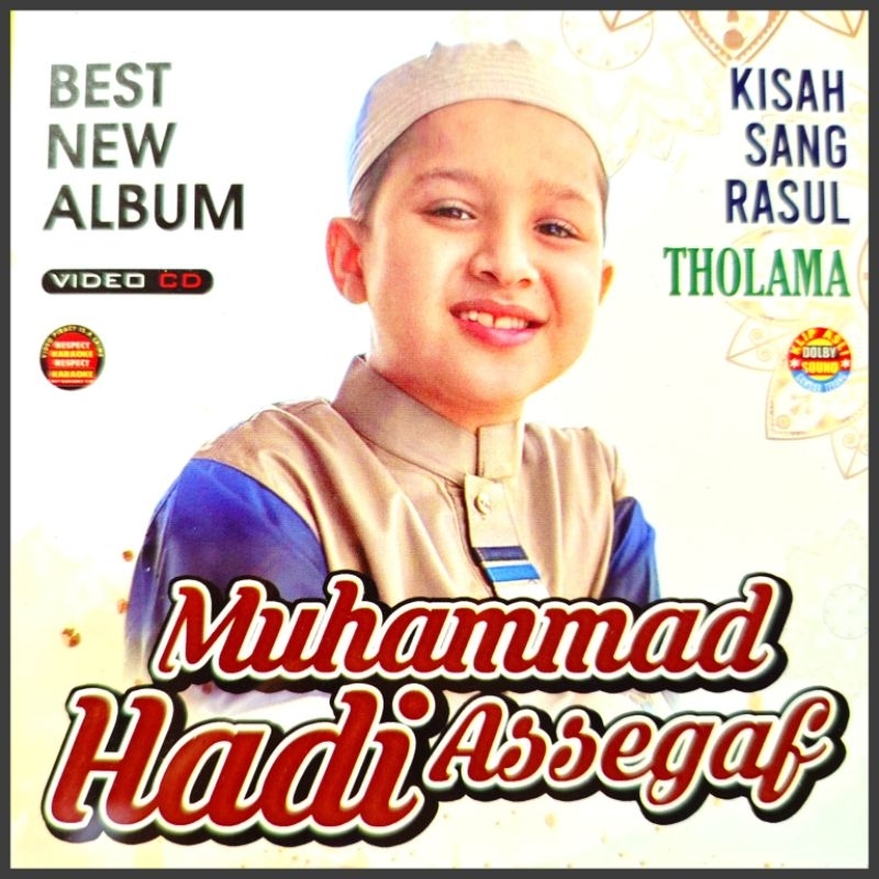 Kaset VCD Musik 13 Lagu Sholawat Anak islami Muhammad Hadi Assegaf Album Pilihan Terlaris