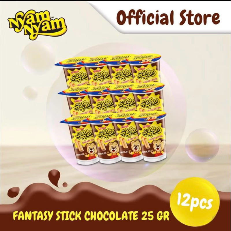 

Nyam-nyam stick 25gr 12pcs