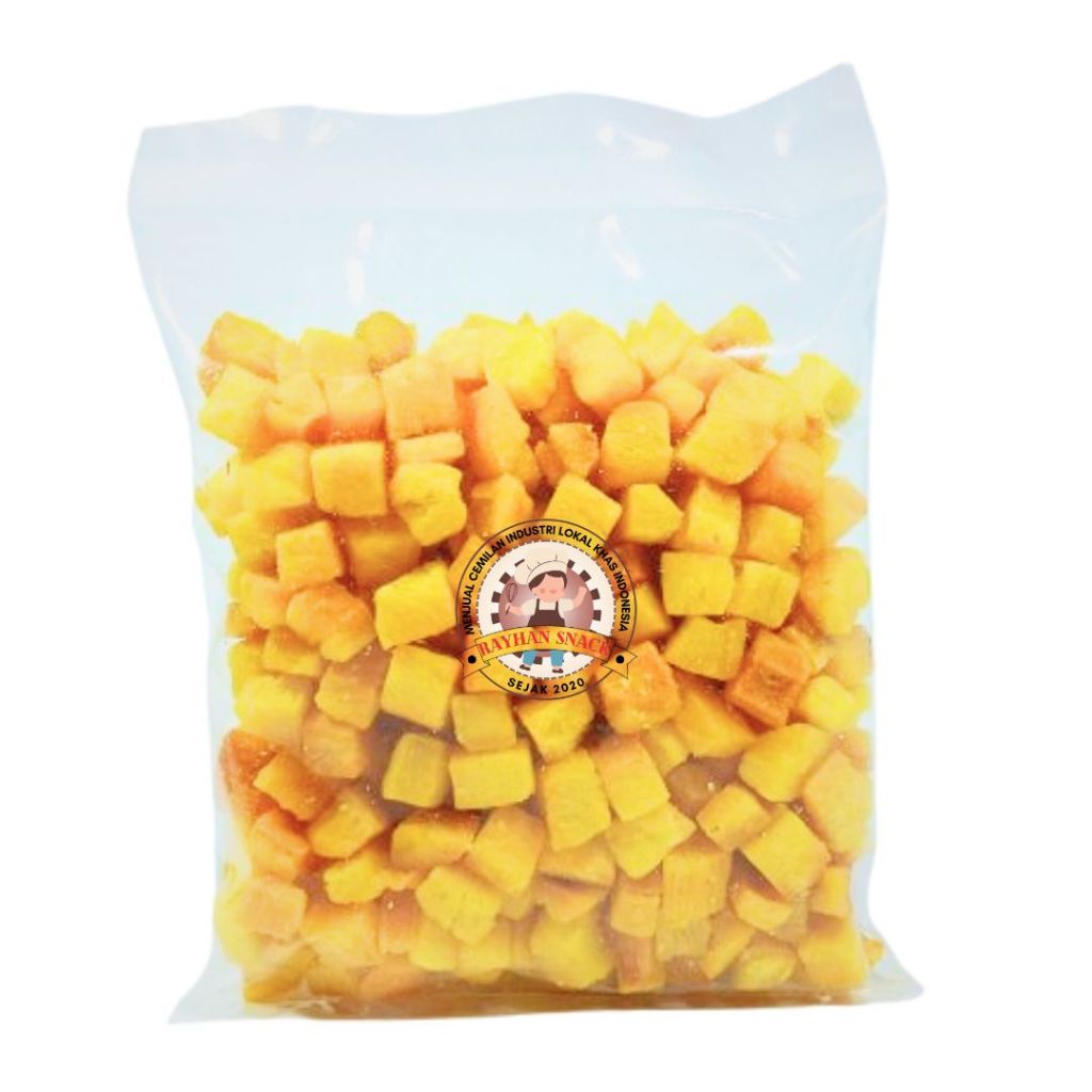 

Singkong Gurih 250gr Singkong Dadu Kotak Daka-Daka Ganepo Khas Padang Renyah