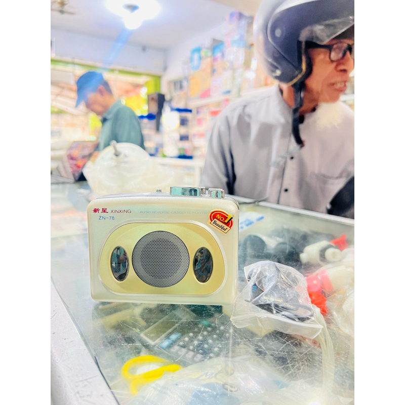 “ KONDISI MATI” Walkman Kaset Radio FM AM Pemutar Kaset Portable Walkman Radio