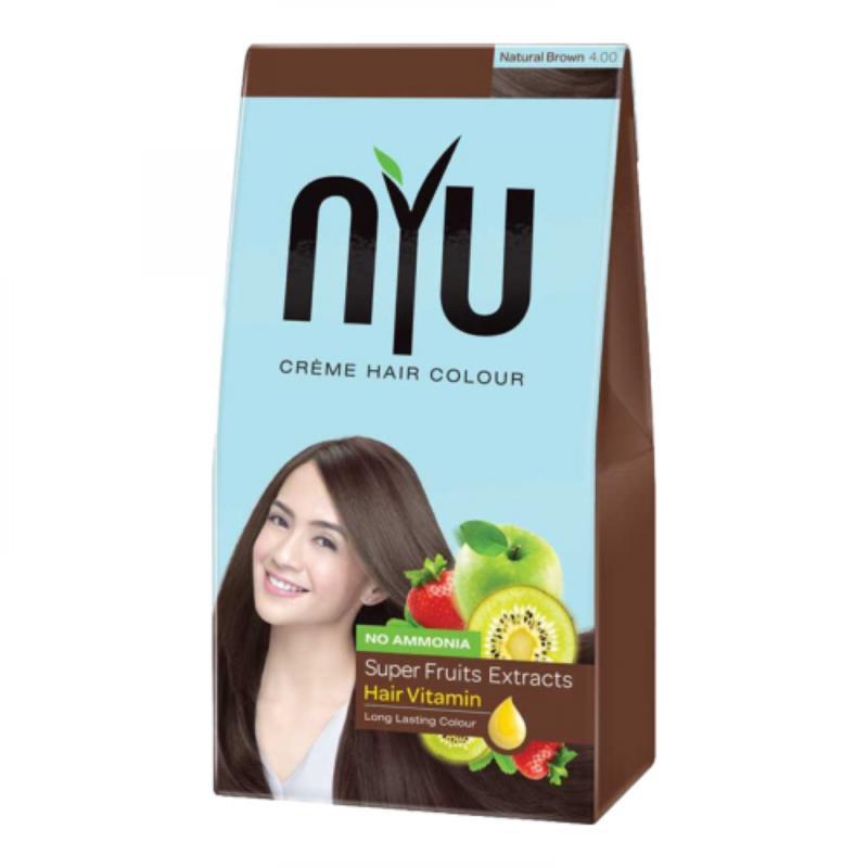 NYU Pewarna Rambut Natural Brown 30 ml