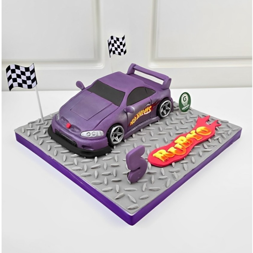 

MOBIL HOT WHEELS UK 15CM / CAKE ULANG TAHUN