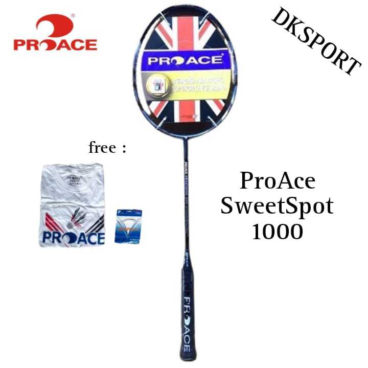 RAKET PRO ACE SWEETSPOT 1000 | RAKET BADMINTON | RAKET BULUTANGKIS PROACE ORIGINAL