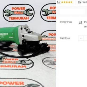 

Gerinda G 10SS2 HITACHI 4" Disc Grinder G10SS2 Gurinda Grinda HIKOKI