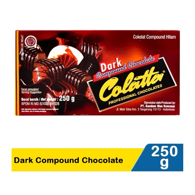 

Colatta Dark Compound Chocolate 250 Gram