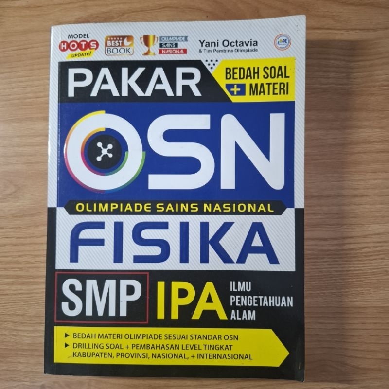 Buku Pakar OSN Fisika SMP IPA (Preloved Original)