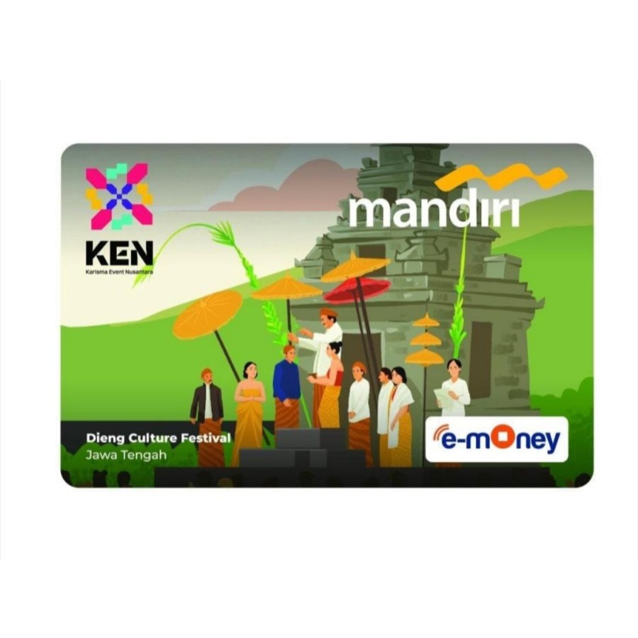 E-Money by Mandiri KEN - Dieng Culture Festival