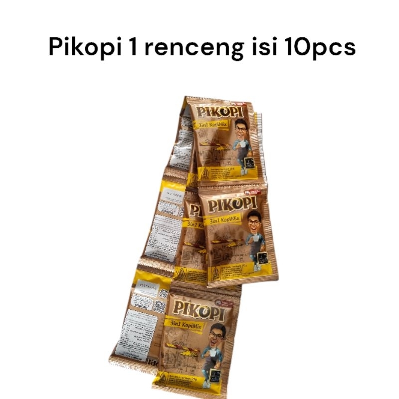 

Kopi Pikopi 3in1 kopimix 1 renceng isi 10pcs @20g