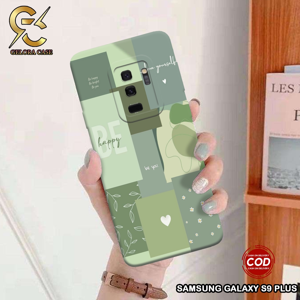 Softcase Samsung Galaxy S9 Plus - Geloracase - Casing Samsung S9 Plus  - Motif case Aesthetic - Sams