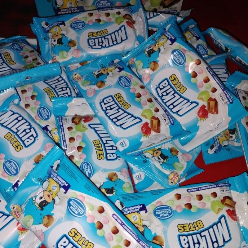 

[ 1BUNGKUS ] Permen susu milkita bites kemasan 24gram