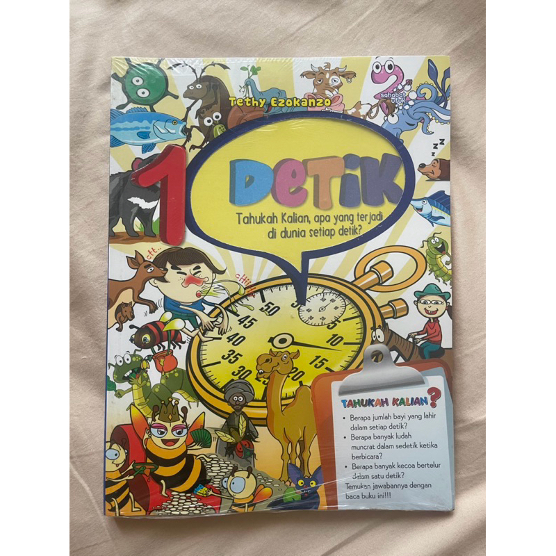 

Buku Edukasi Anak UFUKLOPEDIA 1 Detik: Tahukah Kalian, apa yang terjadi di dunia setiap detik by Tethy Ezokanzo