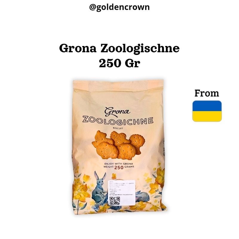 

Grona Biskuit Zoologischne | biskuit manis bentuk hewan 250g