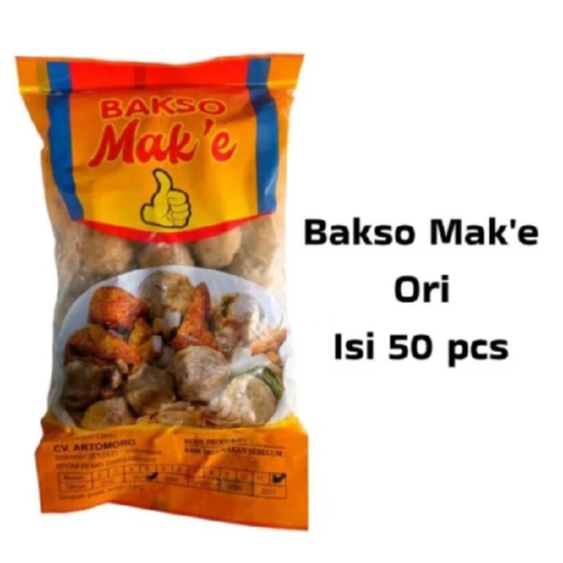 

pentol bakso mak'e / bakso mak'e original isi 50