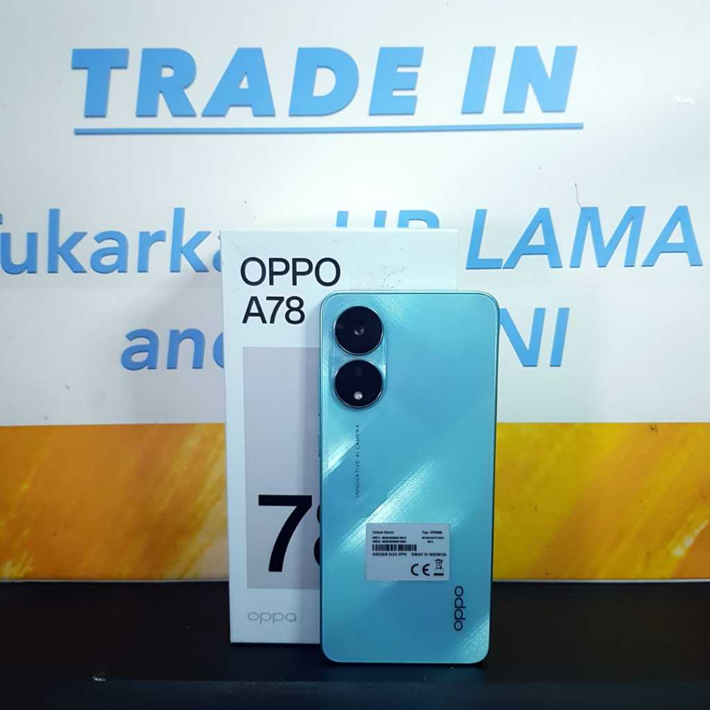 Oppo A78 4G 8/256Gb Second Bekas