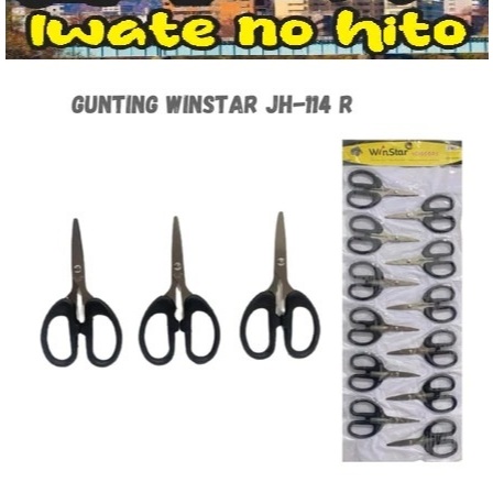 

(IWATE i 4G) GUNTING 4 INCH Winstar Scissors Gunting Tajam Baja Stainless Steel iwate no hito iwatenohito