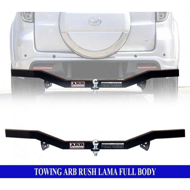 Bemper ARB Belakang Towing Bar Rush Terios Lama